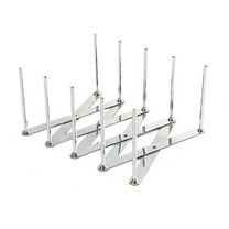 Collapsible Stainless Steel Dish Rack: Space-Saving Kitchen Organizer!