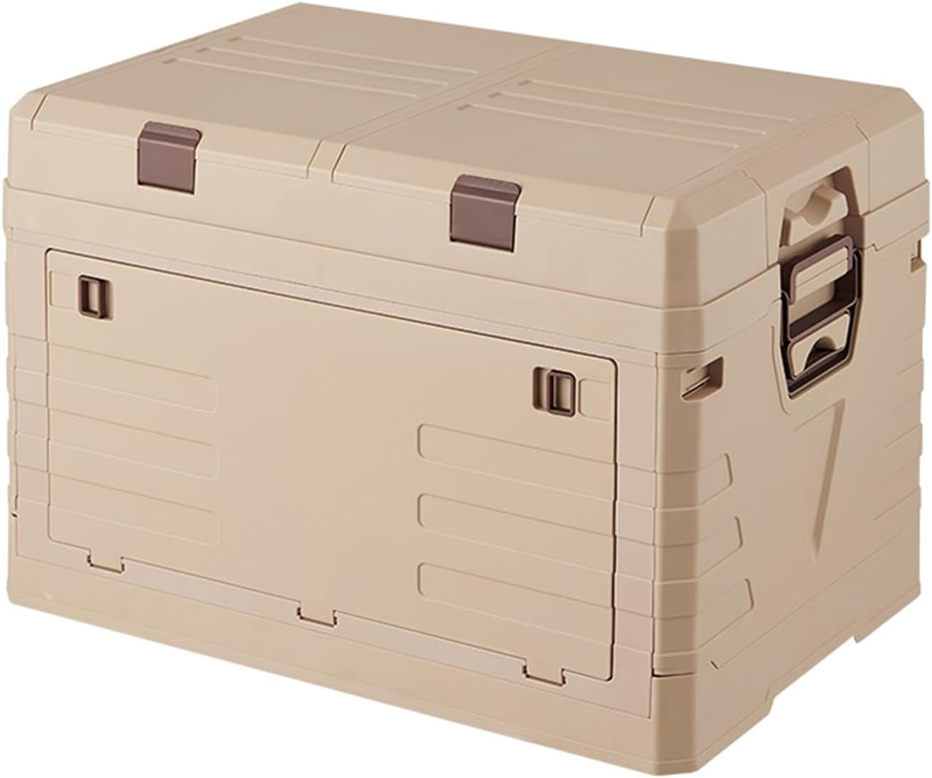 Collapsible Storage Bins with Lids, Large Plastic Folding Storage Bins