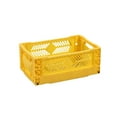 thumbnail image 1 of Collapsible Storage Bins, Plastic Crate for Storage, Collapsible Crate, Utility Stackable Box, Collapsible storage box, Milk crate Collapsible storage, 1 of 6
