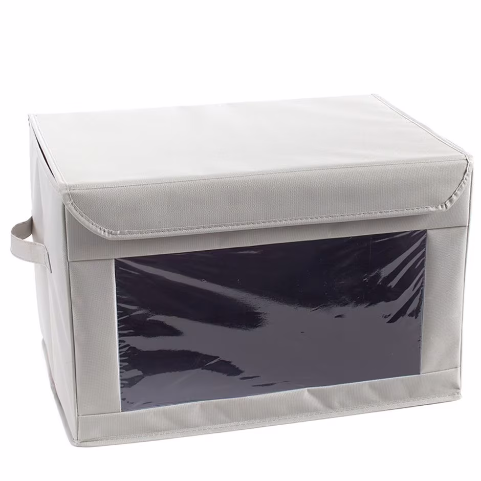 Collapsible Storage Boxes-Large Box-Gray