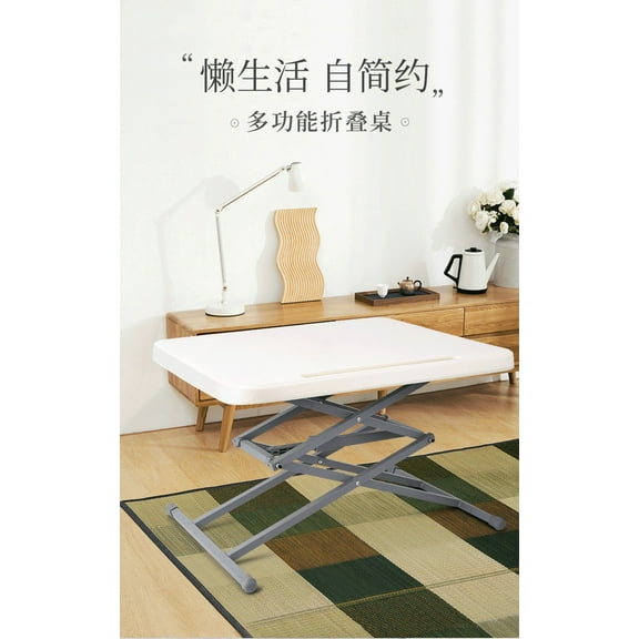 Collapsible Table - Space-Saving & Portable for Home, Office, Outdoor Use