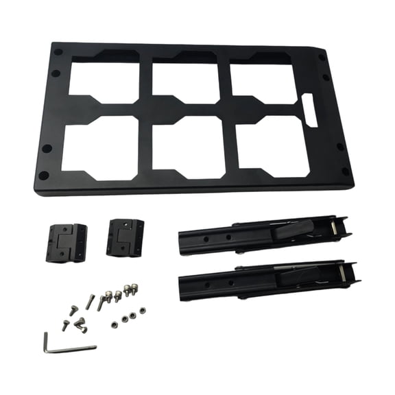 Collapsible Tool case Organizer Reinforced Frame And Flat Work area Perfect For Repairs Assembly Maintenance Without Drilling Installation