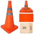 thumbnail image 1 of Collapsible Traffic Cones 18 inch - 4 Pack - ACE Supply, 1 of 7