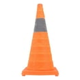 Collapsible Traffic Safety Cone with Reflective Collar Multi Purpose