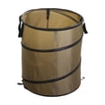 thumbnail image 1 of Collapsible Trash can/Folding Garbage Cans,Portable Trash can,Pop Up Trash Can,for Camping Garbage Can Collapsible,Clothes and Toys Recycle bin (BrownColor), 1 of 6