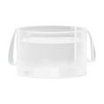 thumbnail image 1 of Collapsible Travel Basin Portable Foldable Bucket with Handle for Outdoor Camping Hiking Fishing Foot Soaks -use Durable Leakproof Wash Basin, 1 of 5