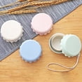 thumbnail image 1 of Collapsible Travel Cup 130ml Portable Telescopic Water Cup with Wheat Straw Plastic, Folding Pocket Cup with Lanyard for Students, Hiking, Camping, Outdoor Use, 1 of 6