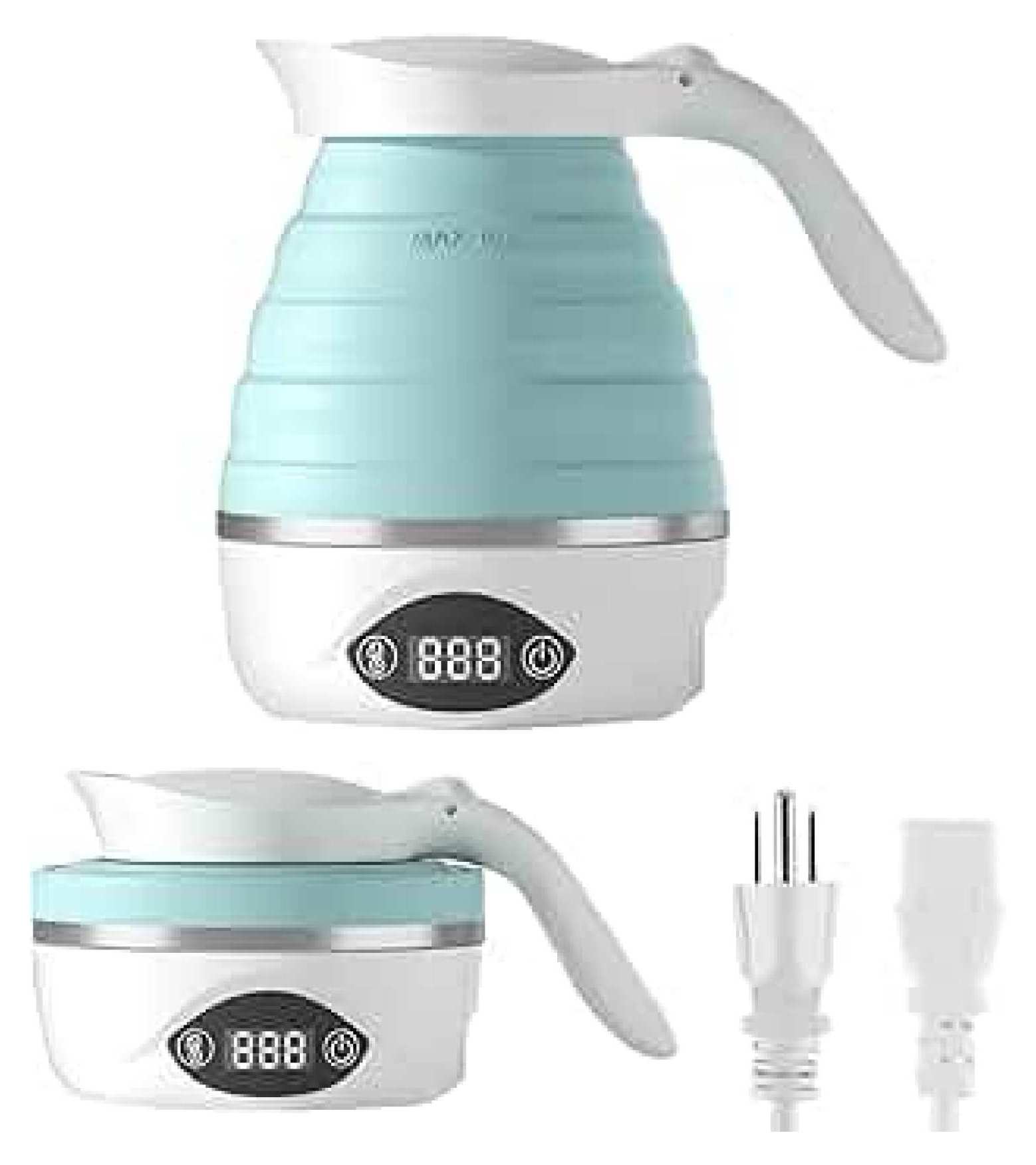 Collapsible Travel Kettle Electric Small Portable Mini Silicone ...