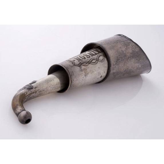 Collapsible Victorian Ear Trumpet, 1800s Poster Print by Science Source (24 x 18)