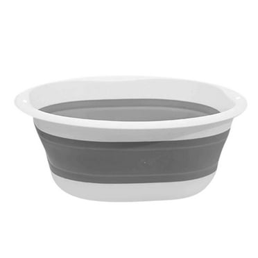 Wash Basin,Lightweight Portable Basin For Washing,Plastic Thicken Large Capacity Slip Washing Face Clothes Basin For Home Dormitory,Home Kitchen Sink