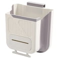 thumbnail image 1 of Collapsible Waste Bin,Camping Trash Can,Small Sink Lower Trash Can,Foldable Hanging Trash Can,RV Trash Can,Kitchen Trash Can,Indoor and Outdoor Disposal Basket,Hanging Garbage Can,1PC,9.8"x11.8", 1 of 4