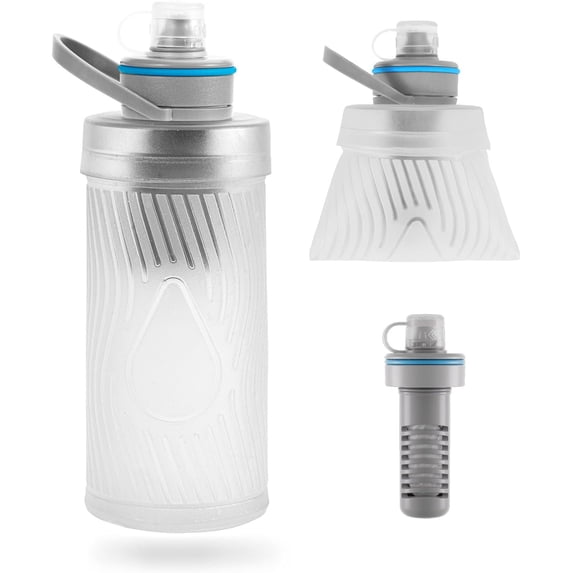 Collapsible Water Bottle with Filter for Travel,Portable Water Filter Camping,Water Purifier Bottle for Camping Hiking Cycling Outdoor Sports$$Sport & Recreation Other