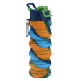 thumbnail image 1 of Collapsible Water Bottle, Foldable Cup, Portable Leak-Proof Silicone Sports Travel Outdoor Bottle with Lid, 1 of 4