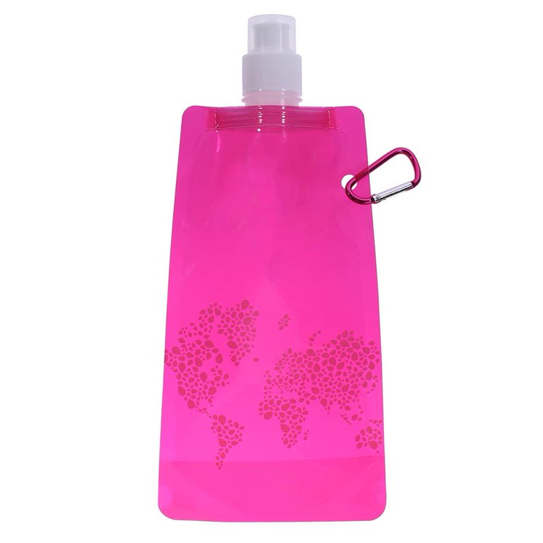 Collapsible Water Bottle with Filter Element Reusable Foldable