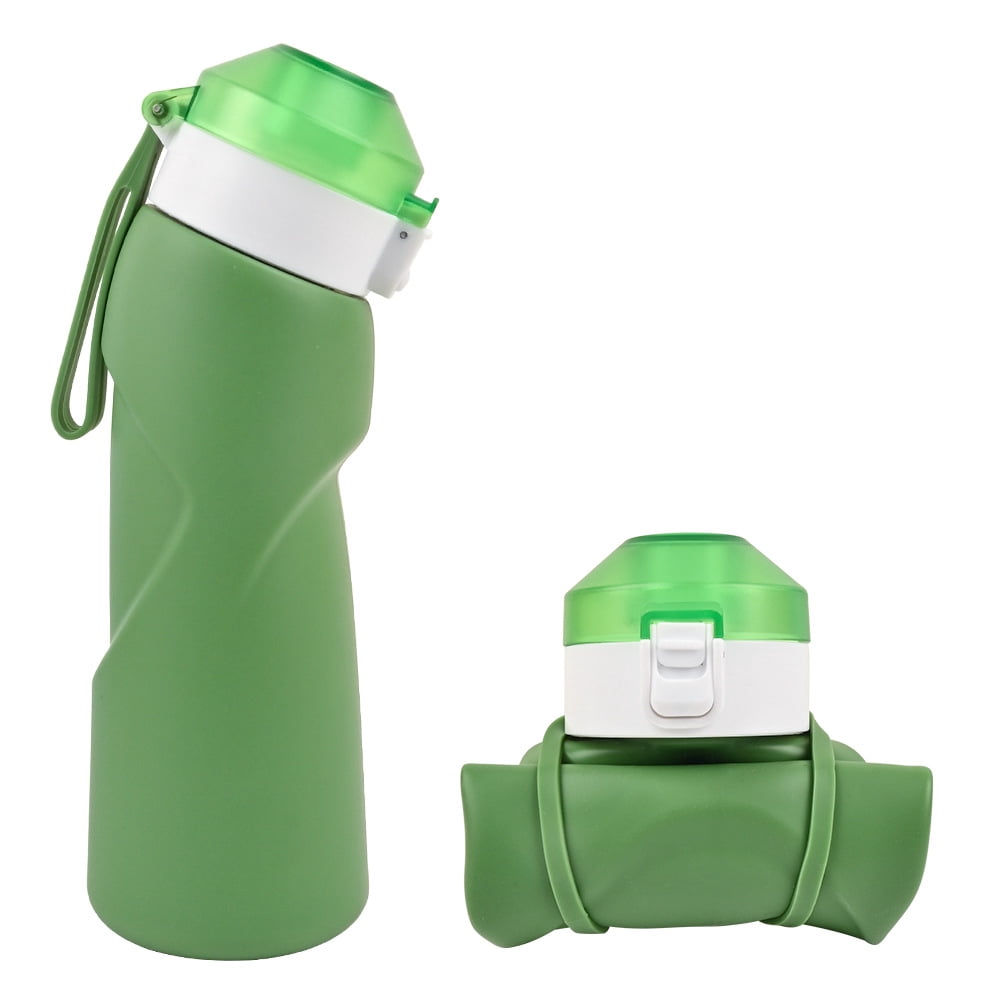 Collapsible Water Bottles Travel water bottle Sports Portable Sport Water Bottle Reusable Water Bottles  700ml silicone Water-proof camping water bottle