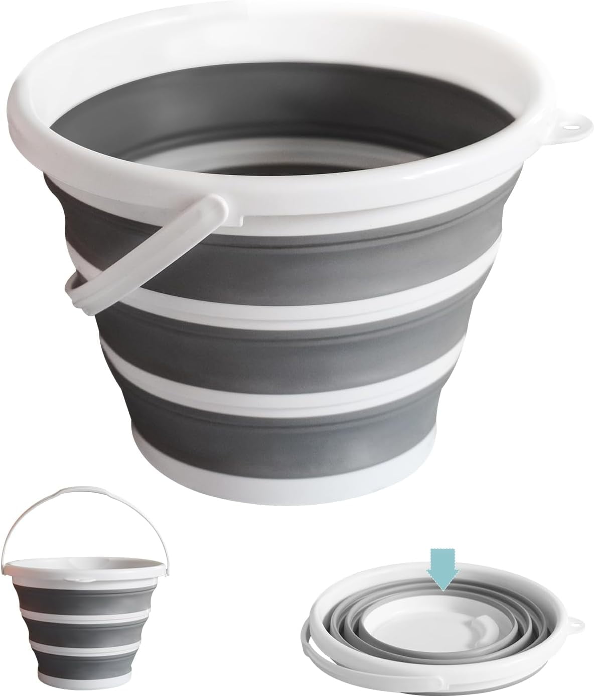 Collapsible Water Bucket - 2 Handle