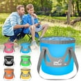 thumbnail image 1 of Collapsible Water Bucket, 20l Portable Folding Container with Leakproof Seams, & Quick-dry Material for Camping, Fishing, Car Washing, and Outdoor Adventures,Vsgery, 1 of 4