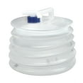 Collapsible Water Container with Spigot Portable Water Storage Jug Tank