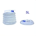 thumbnail image 1 of Collapsible Water Storage Jug - Leakproof & Portable for Camping, Hiking & Survival - 5L/10L/15L, 1 of 6