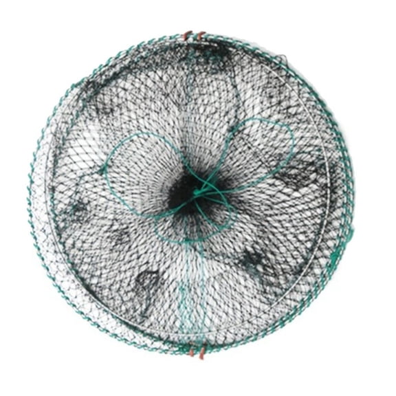 Collapsible mesh crayfish trap Crab Cage Catch Seaside Fishing Net Shrimp Basket