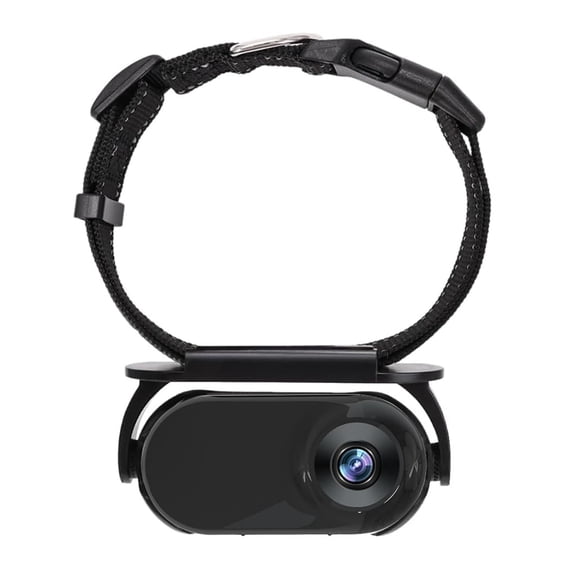 Collar Cat Camera Collar With 8GB Memory Card Wireless Small Sports Cam With Video Record 1080P High-Clear Body Camera For Pets Indoors/Outdoors
