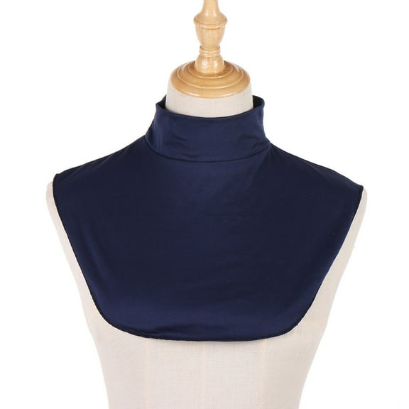 Collar Detachable Hight Collar Blouse Half Shirts False Collar for Women Girls Sweater Coat Winter Blouse Shirt Button down Shirt Formal Colla Shirts Women False Pin under Blouse Turtle Neck