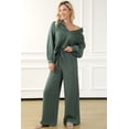 thumbnail image 1 of Collared Neck Top and Drawstring Pants Set, 1 of 4