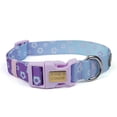 thumbnail image 1 of Collars for Dogs | Personalized Dog Collar with Name | Engraved Dog Collar with Matching Leash for Small Medium Large Dogs | Purple Gradient Floral Nylon Gift, 1 of 4