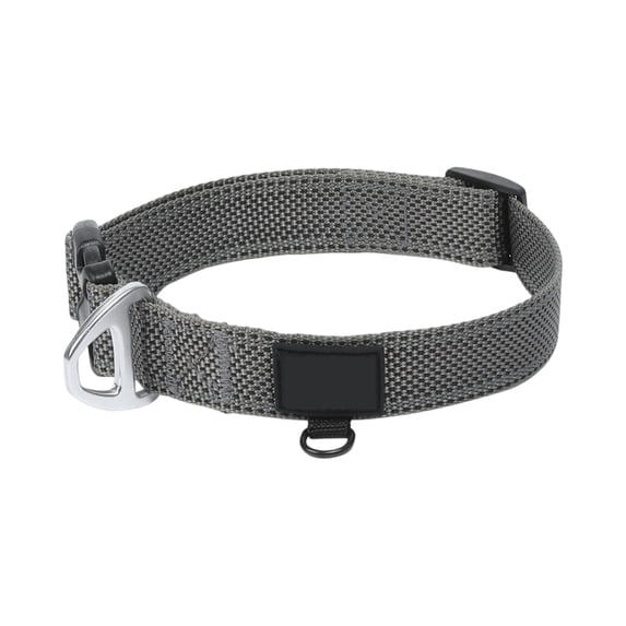 Collars for Dogs | Heavy Duty Dog Collar | Quick Release Dog Collar | Nylon Dog Collar | Black Dog Collar for Medium and Large Dogs