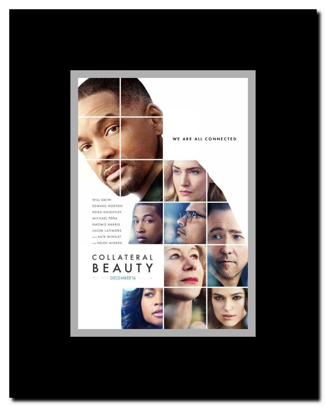 Collateral Beauty Framed Movie Poster