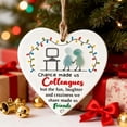 thumbnail image 1 of Colleague Christmas Gift Work Friend Ornament From Colleagues to Friend Sea Glass, Sentimental Christmas Ornament for Coworker Office Secret Santa Gift Idea, 1 of 3