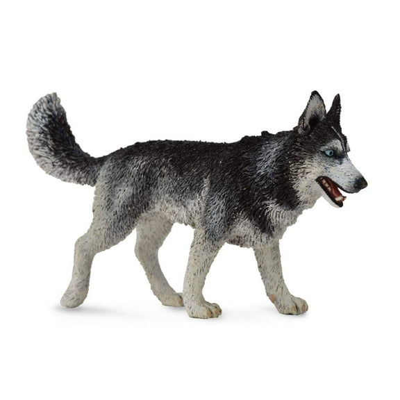 Collect A Dogs & Cats Siberian Husky Toy Figure