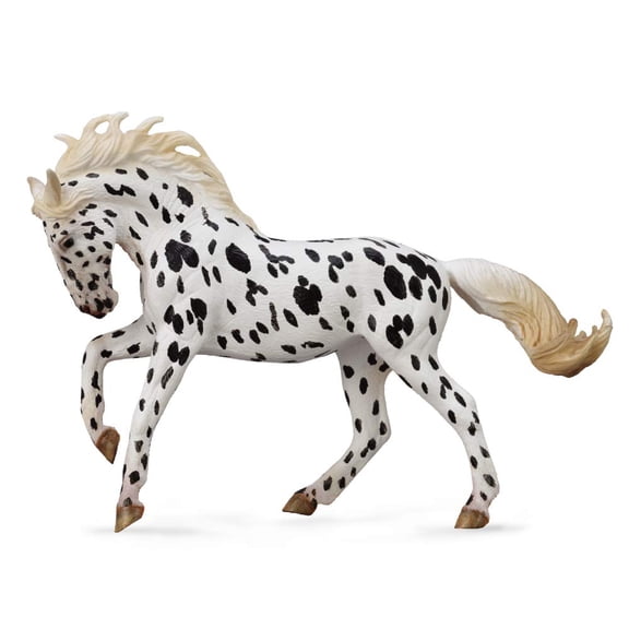 Collect A Horse Life Knabstrupper Black Leopard Mare Toy Figure