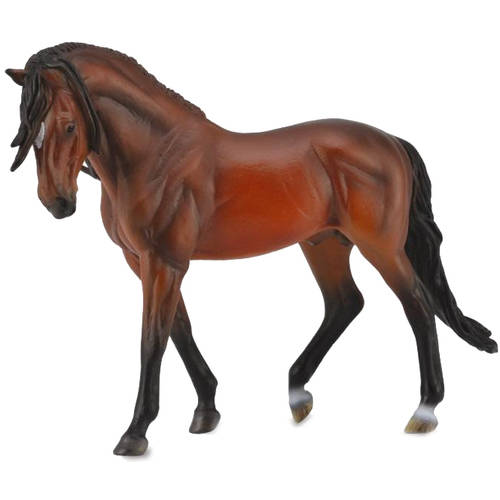 Breyer CollectA Cavallo Tennessee Walking Horse Stallion Bay Pinto, Figurina Modello Collezionabile Dipinta A Mano