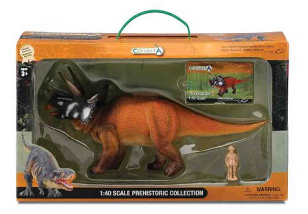 CollectA Triceratops in Window Box