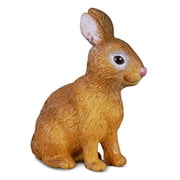 Breyer Animal Creations BYR-88002-C CollectA Wildlife Collection Miniature Figure | Rabbit