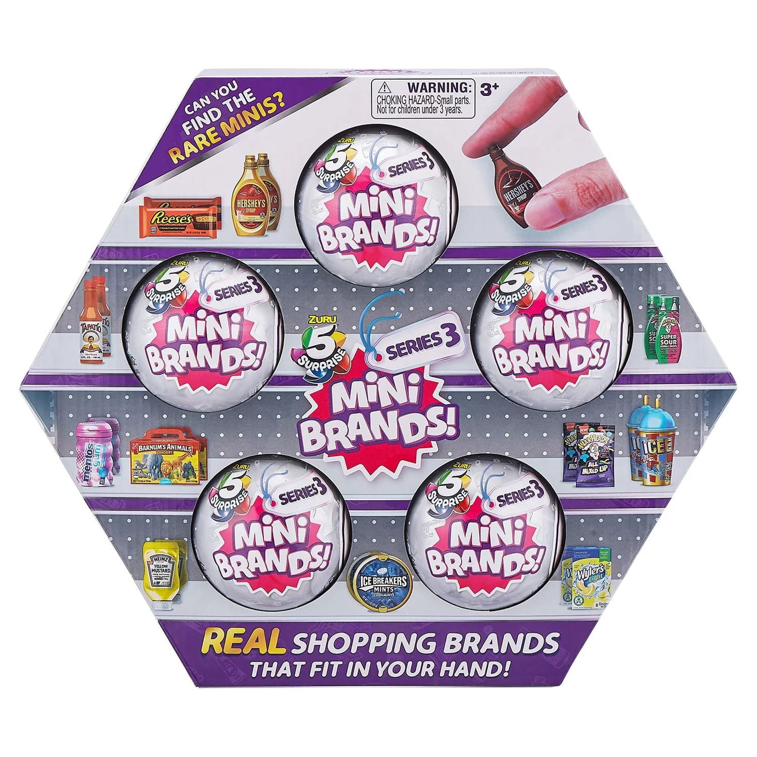 Zuru 5 Surprise Mini Brands Collector's Series 3 - Five Box