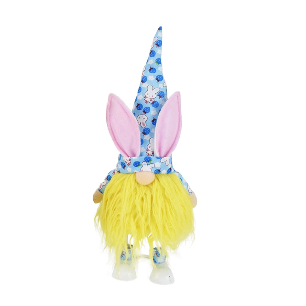 Collectable Doll Faceless Gnome Doll with Rabbit Ear Easter Party ...