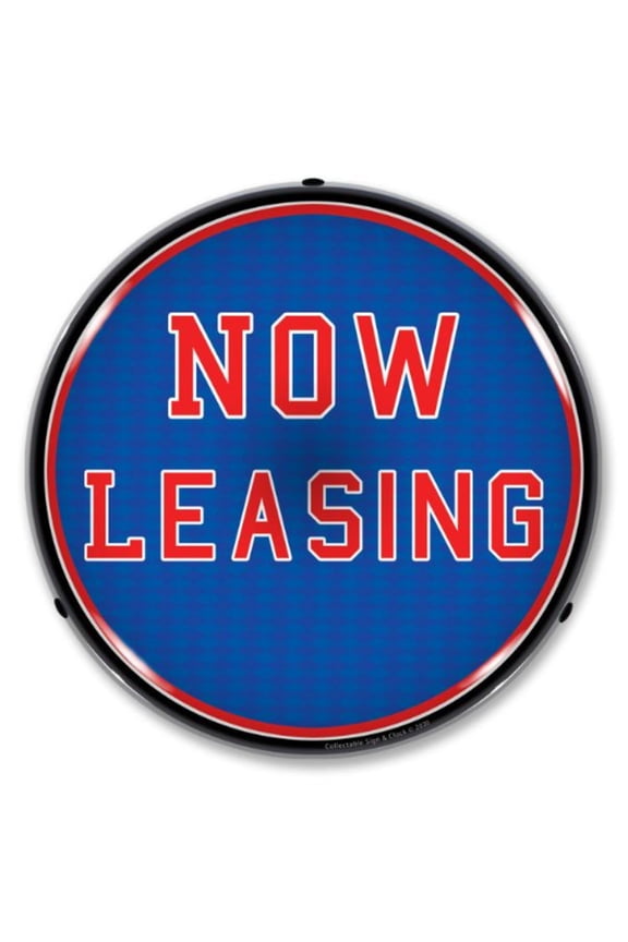 Now Leasing LED Lighted Premium Sign