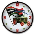 thumbnail image 1 of Collectable Sign and Clock Oliver Hart Tractor  LED Lighted Premium Wall Clock, 1 of 6
