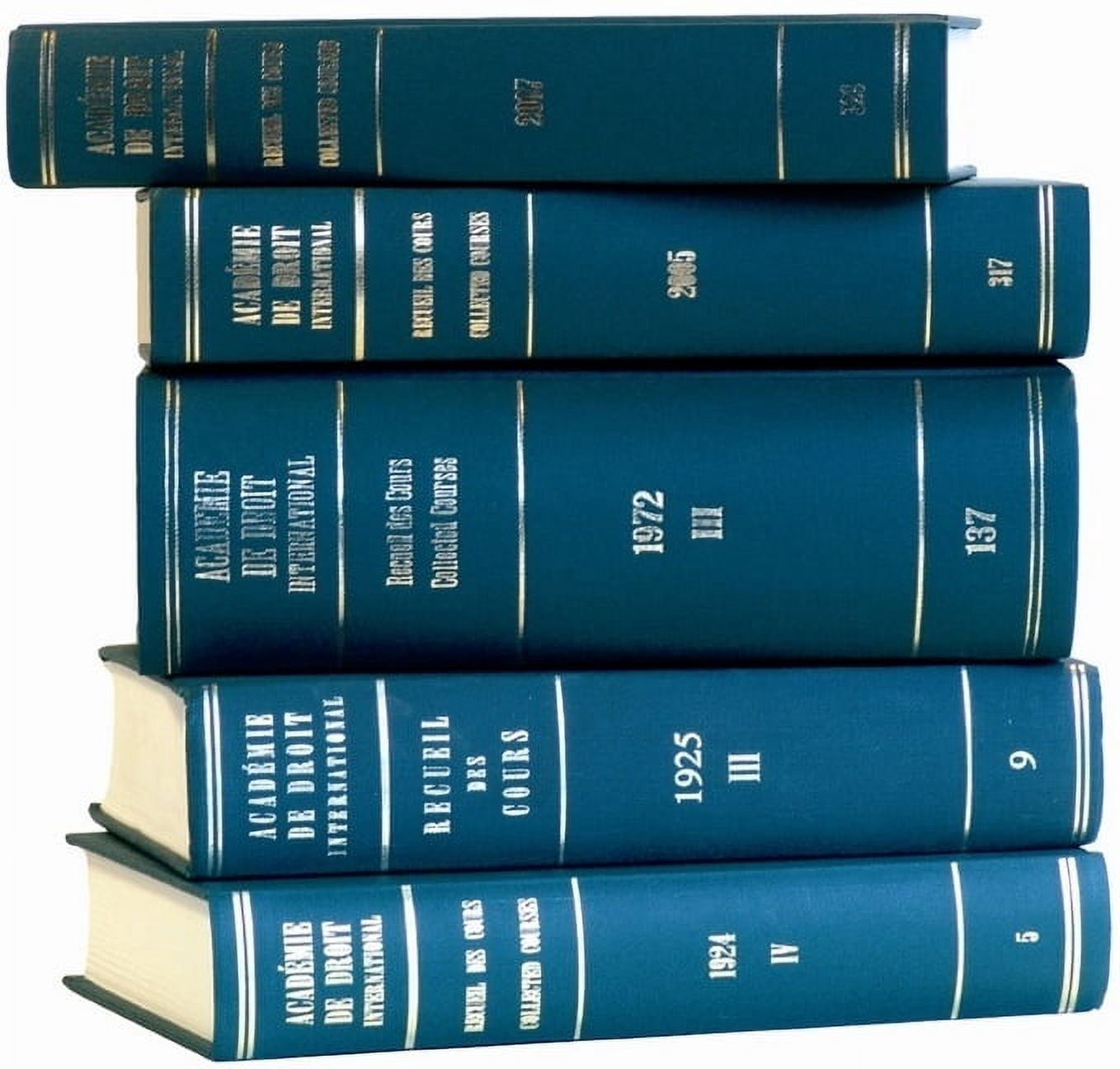 Collected Courses of the Hague Academy o Recueil Des Cours, Collected Courses, Tome 418, Book 418, (Hardcover)