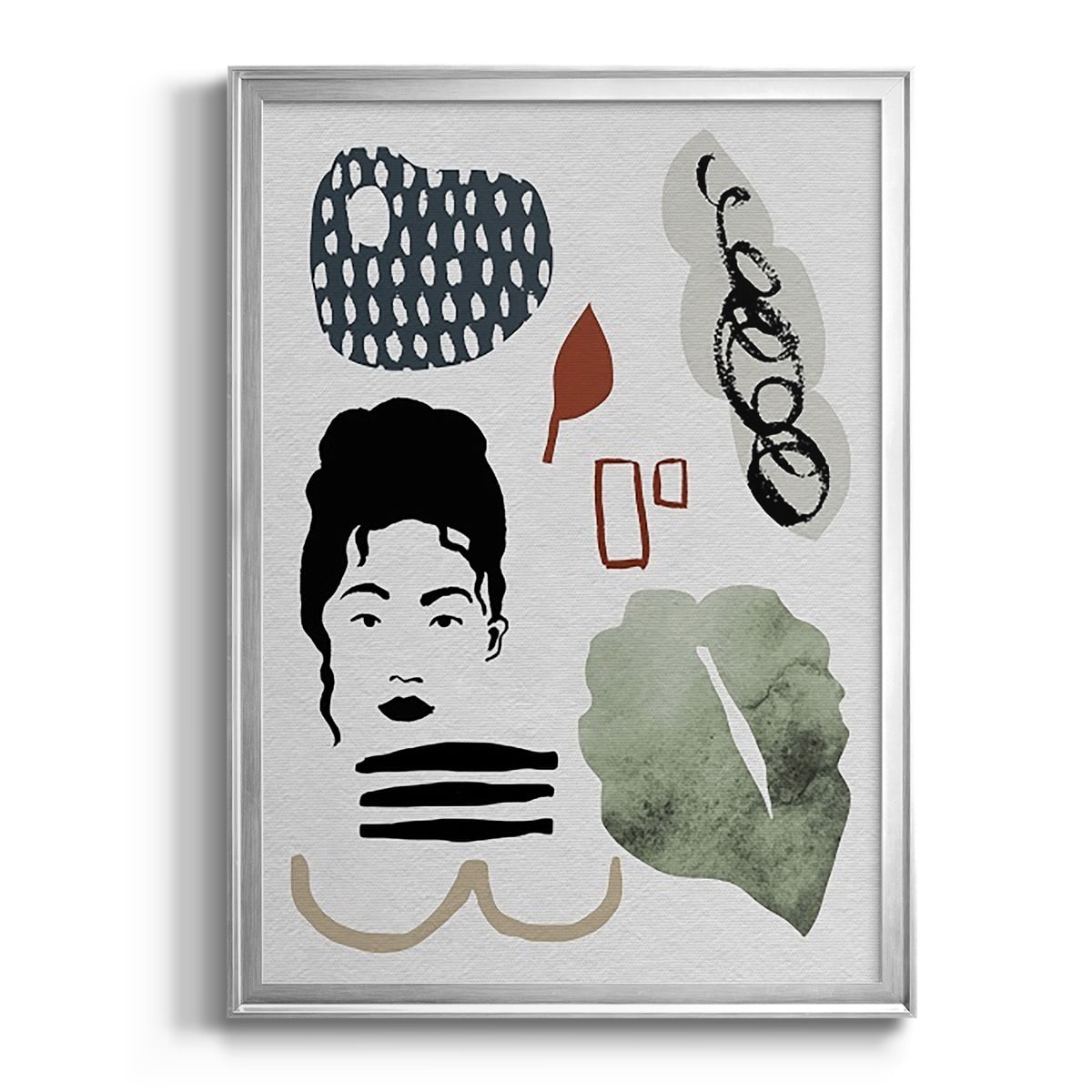 Collected Mindfulness I Premium Framed Print, in Gold, Black, or Silver - Ready to Hang