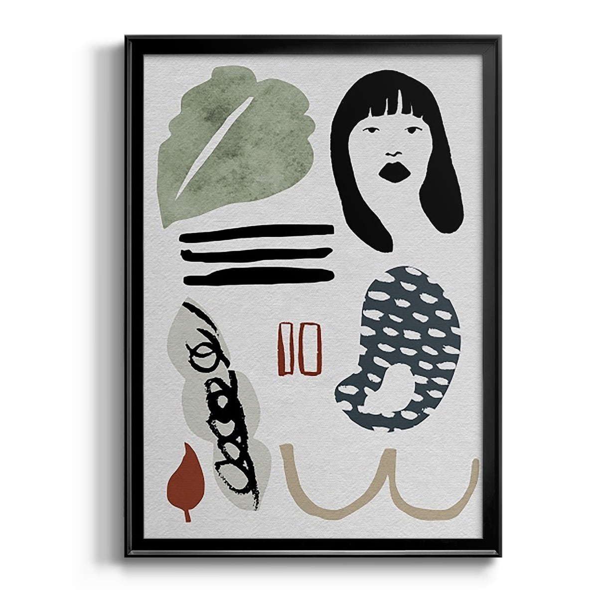 Collected Mindfulness II Premium Framed Print, in Gold, Black, or Silver - Ready to Hang