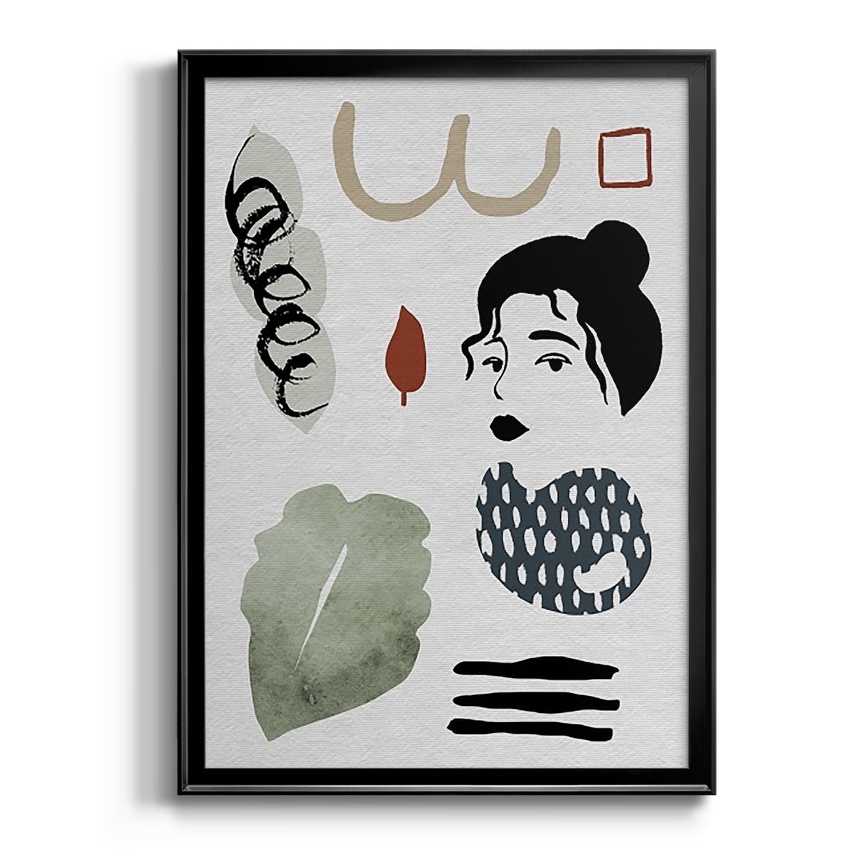 Collected Mindfulness IV Premium Framed Print, in Gold, Black, or Silver - Ready to Hang