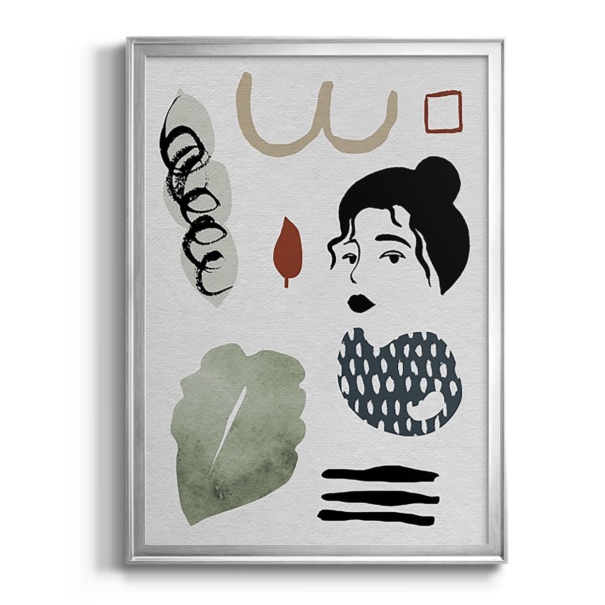 Collected Mindfulness IV Premium Framed Print, in Gold, Black, or Silver - Ready to Hang