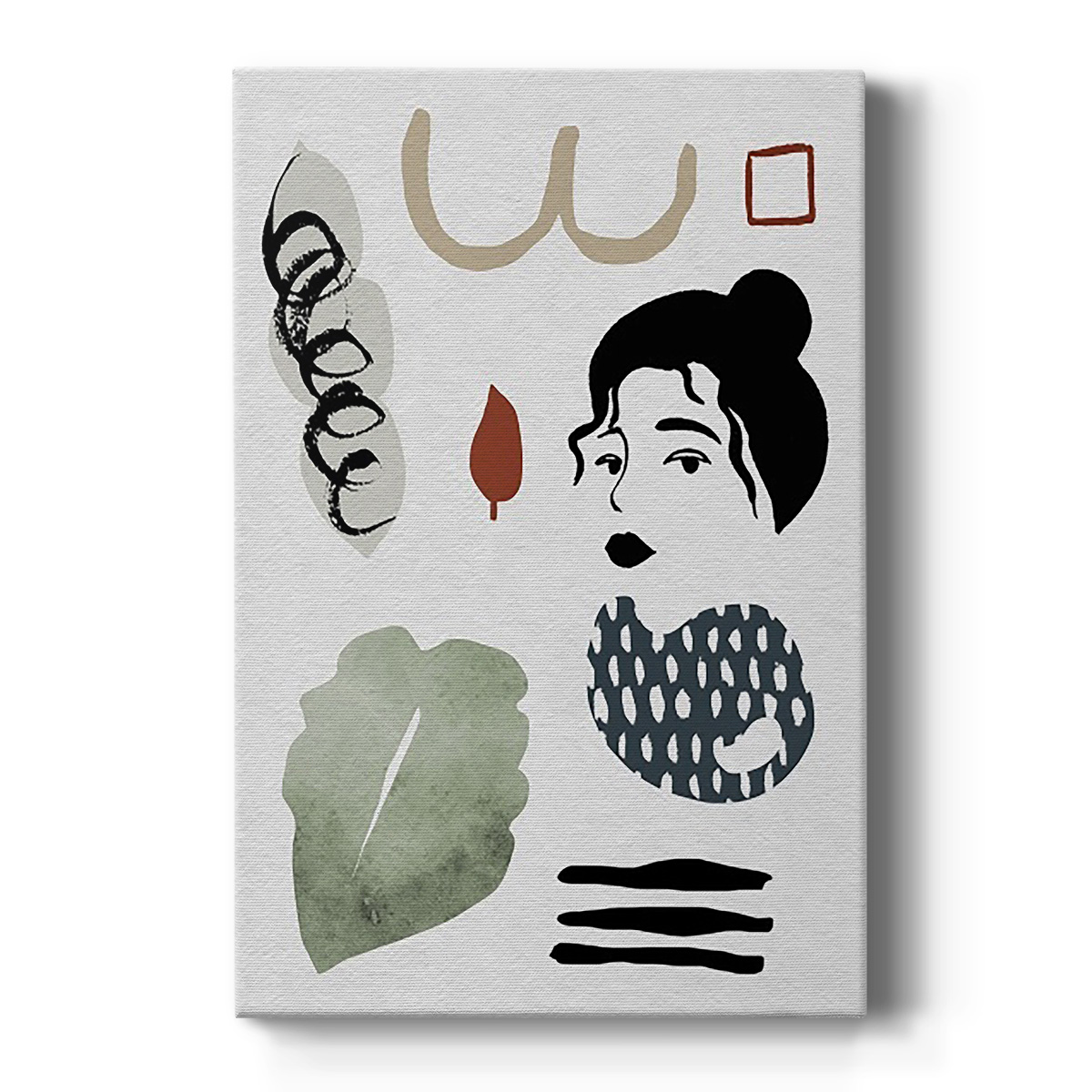 Collected Mindfulness IV Premium Gallery Wrapped Canvas - Ready to Hang