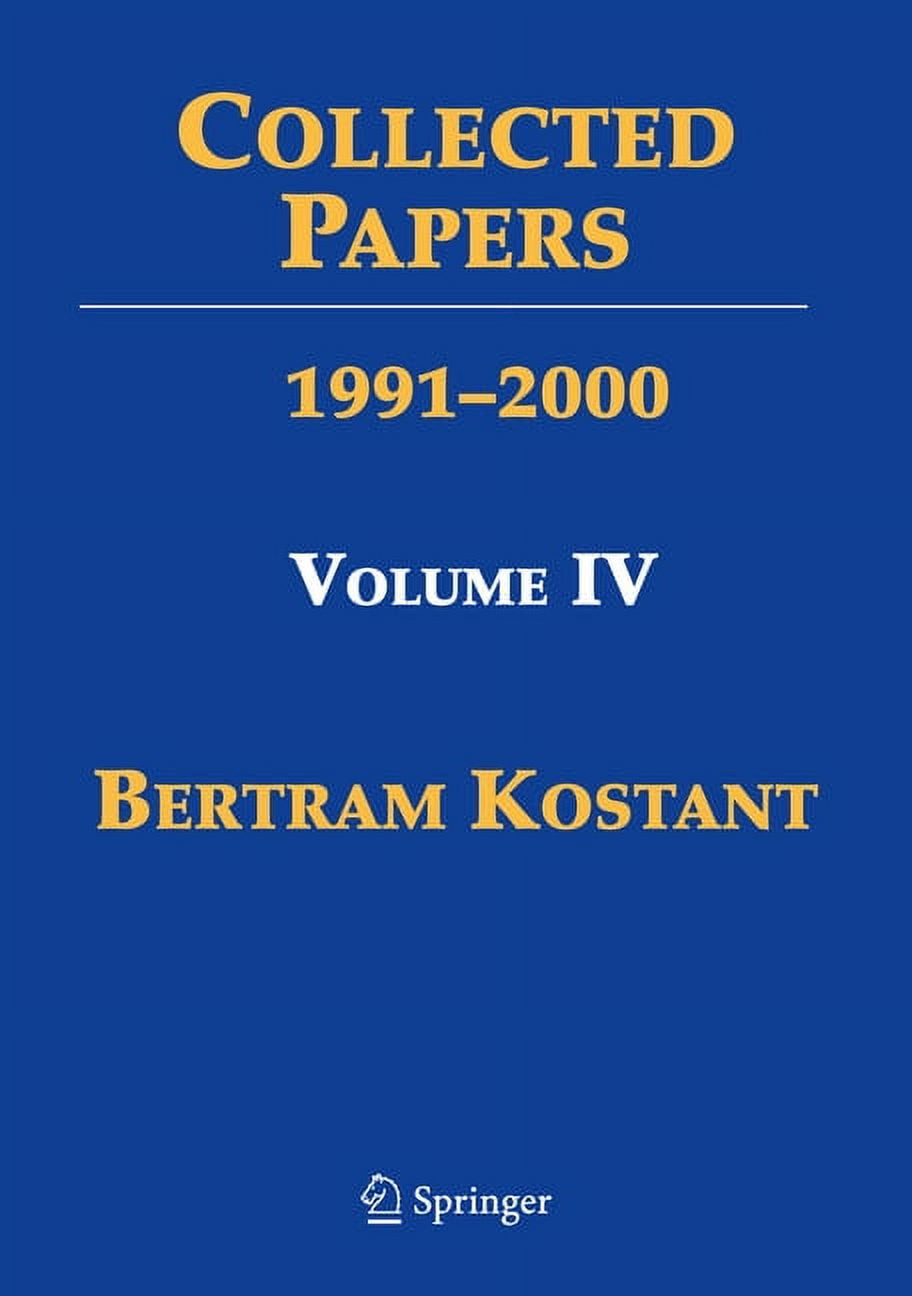 Collected Papers: Volume IV 1991-2000, (Hardcover) - Walmart.com