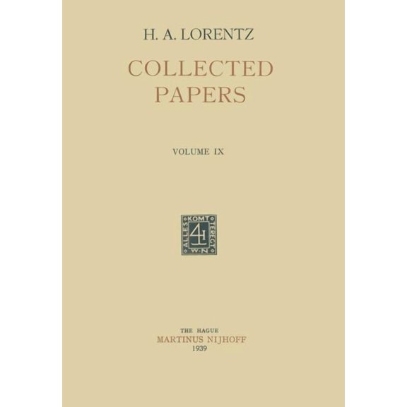Collected Papers: Volume IX, (Paperback)