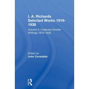 Collected Shorter Writings, Volume 9, Paperback