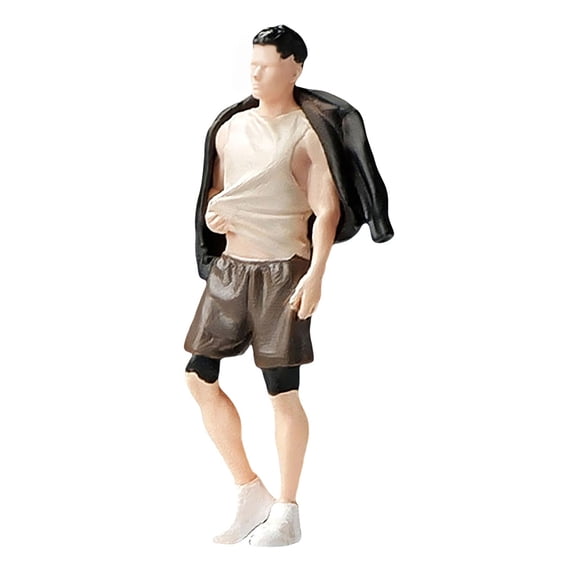 Collectible 1/64 Scale Resin Miniature Figurine With Multiple Character Option For Scene Display And Hobby Enjoyment